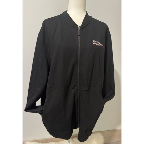 Porsche Motosport black zip up sweater XXL - Picture 10 of 10